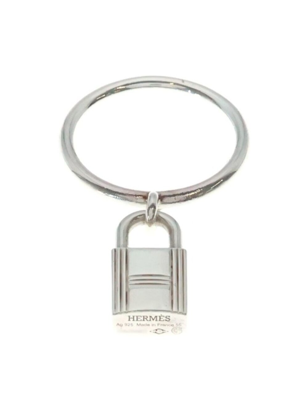 Hermes Amulette Cadena Ring Silver